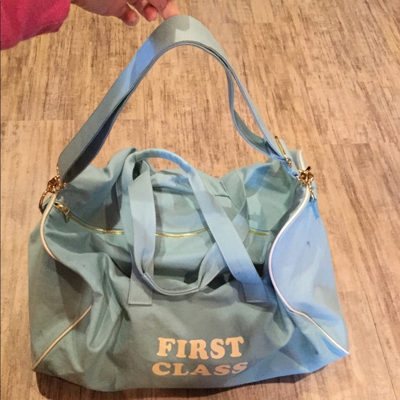 ban.do Bags New Bando First Class Blue Getaway Duffle Bag Poshmark